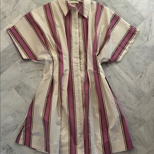 NWOT Anthropologie tobie mini shirt dress